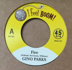 GINO PARKS|"Fire" b/w AL GARRIS "That's all"