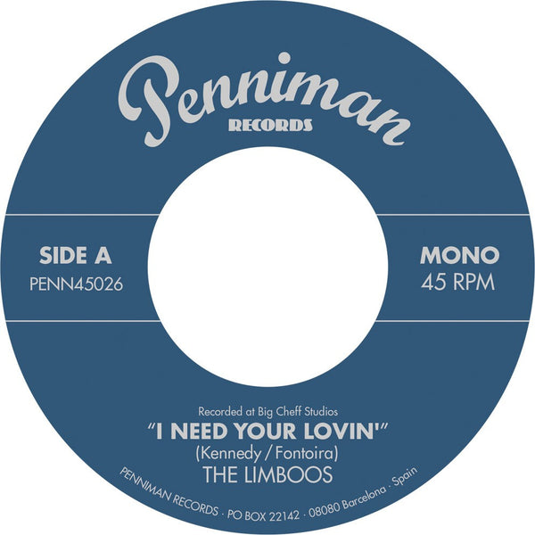 Limboos, The - I Need Your Lovin' b/w I'm a Fool