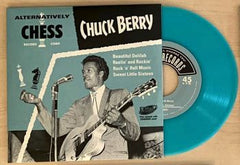 BERRY, CHUCK | ALTERNATIVELY CHESS 7” EP / Blue Vinyl