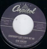 Jackson, Wanda / Vincent, Gene|Fallin' b/w Everybody's Got A Date But Me
