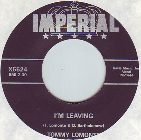 Lomonte, Tommy|I'm Leaving