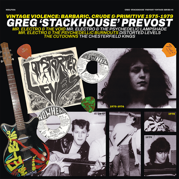 Greg 'Stackhouse' Prevost|Vintage Violence: Barbaric, Crude & Primitive 1975-1979 Gatefold LP