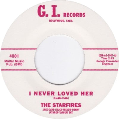 Starfires |I Never Loved Her