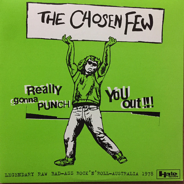 The Chosen Few ‎– Really Gonna Punch You Out!!! Legenday Raw Bad-ass Rock and Roll from Autralia 1978 2LP
