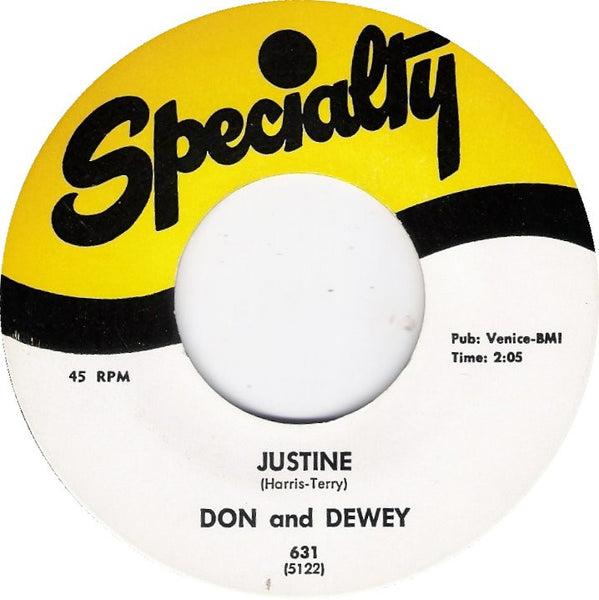Don & Dewey|Justine