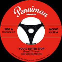 Excitements|You d Better Stop
