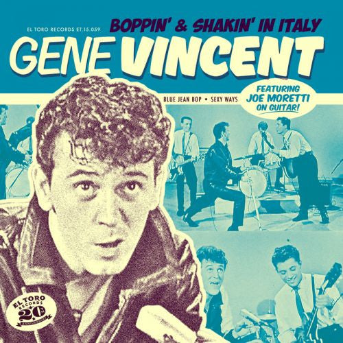 VINCENT, GENE|BOPPIN' AND SHAKIN' IN ITALY EP