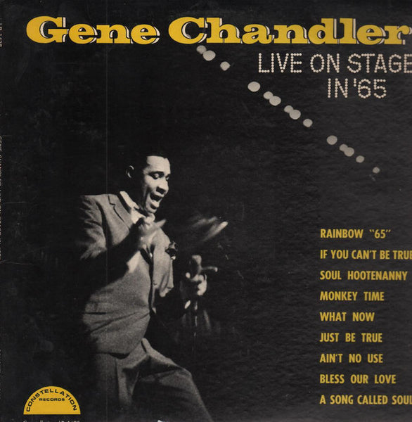 Chandler, Gene|Live On Stage in '65