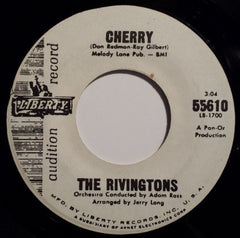 Rivingtons|Cherry b/w Little Sally Walker