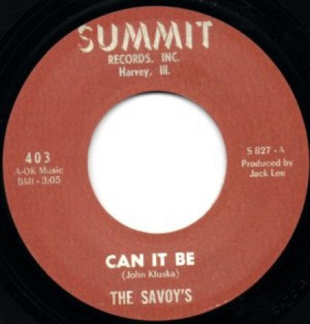 Savoys|Can It Be