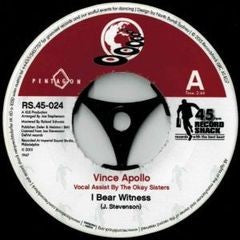 Apollo, Vince|I Bear Witness